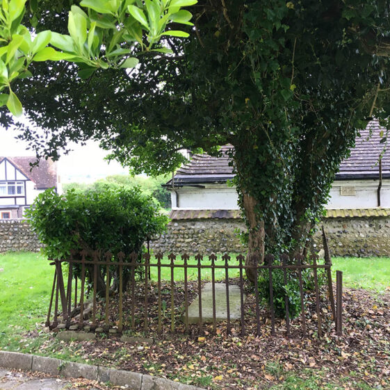 Amon Henry Wilds' grave in Shoreham | David Fisher