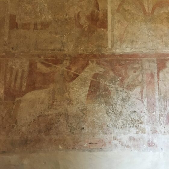 Wall painting in the Church of the Holy Sepulchre | David Fisher