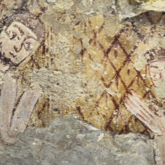 Restored fresco in St Botolph's Church, Hardham | David Sears